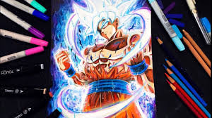 Awesomeee Drawing Subscribe Harry Art For More Drawings Like These Drawing Goku Mastered Ultra Instinct Lights Artist Goku Fan Art