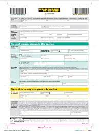 Through your bank in india to a bank account in usa. Western Union Form Fill Out Printable Pdf Forms Online