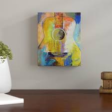 Trademark fine art is committed to providing the consumer with the absolute best price and value on our entire line of products, which we ensure by applying a rigorous quality control process. Guitar Canvas Art Wayfair