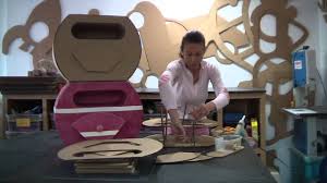 Origami Style Cardboard Furniture For Dorms Urban Nomads Youtube Cardboard Furniture Cardboard Kitchen Diy Cardboard