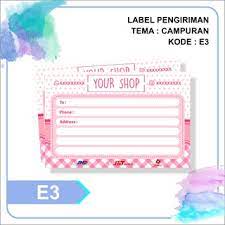 Label pengiriman model dropship no 2 shopee indonesia. Free Desain Stiker Alamat Label Pengiriman Olshop Uk 10x6 5cm Sticker Olshop Stiker Shopee Indonesia