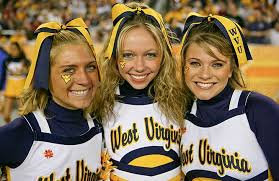 Image result for wvu cheerleader