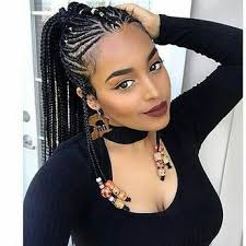 African Hairstyles Are Just Too Beautiful Especially The Braids Thus Here Are The Awesom Cabelo Com Trancas Africanas Penteados Com Tranca Cabelo Com Tranca