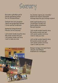 Bts V Scenery Lyrics Lirik Lagu Kutipan Lirik Lirik