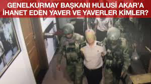 Hulusi akar, 15 temmuz süreci ile ilgili meclis darbe araştırma komisyonu'nun sorularını yazılı olarak yanıtladı. Genelkurmay Baskani Hulusi Akar A Ihanet Eden Yaver Ve Yaverler Kimler Youtube
