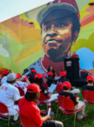 Joe Morgan mural dedicated at Reds Youth Academy