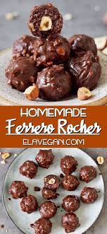 Homemade Ferrero Rocher In 2020 Hazelnut Truffle Recipe Hazelnut Recipes Truffle Recipe