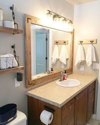 20 brilliant bathroom mirror ideas you'll love take notes from the pros and solve common bathroom complaints with a mirror that's stylish and functional. How To Frame A Bathroom Mirror The Creative Mom
