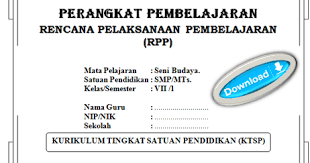 Perangkat pembelajaran k13 matematika kelas iv sdmi ini disediakan untuk membantu semua guru mata pelajaran matematik dalam melengkapi. Rpp Seni Budaya Ktsp Kelas 7 8 9 Semester 1 2 Doc Terlengkap Tahun 2018 2019 Info Pendidikan Terbaru