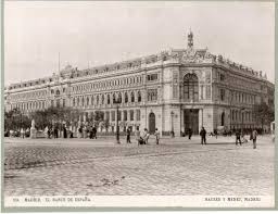 Madrid tourism madrid hotels madrid bed and breakfast. Hauser Y Menet Espagne Madrid El Banco De Espana Von Photographie Originale Original Photograph 1896 Fotografie Photovintagefrance