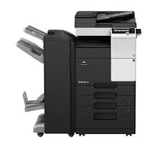 Because of unavailable paper size (copy, print and fax) are bypassed by consecutive jobs. Bizhub 367 Multifunctional Office Printer Konica Minolta