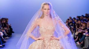 12k elie saab black studded silk formal gown. Elie Saab Spring Summer 2014 Haute Couture Perfect Wedding Magazine