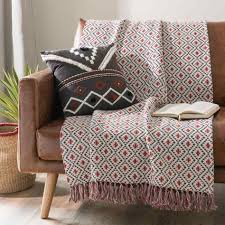 Linge Deco Textilien Deko Blau
