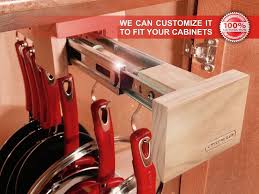 Pull Out Kitchen Cabinet Organizer And Storage For Cookware Pots And Pans In 2020 Pull Out Kitchen Cabinet Kitchen Cabinet Organization Cabinet Organization