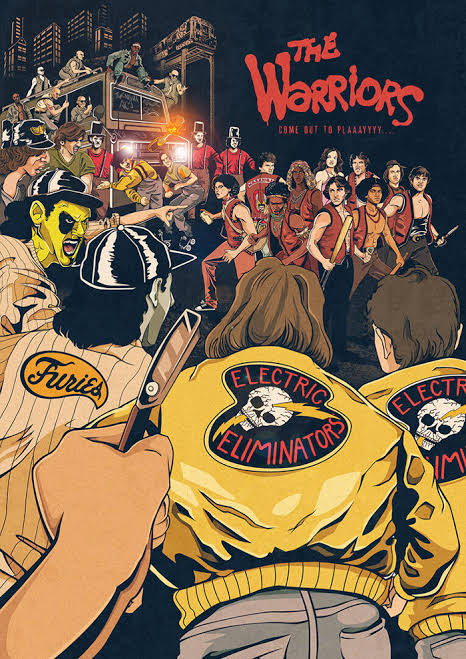 The Warriors Archives - Home of the Alternative Movie Poster -AMP-