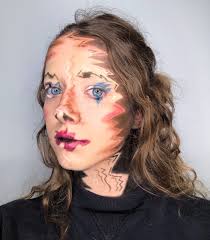 Alienesque 👽 This is a recreation of @gabxxrielle 's look Products:  @inglot_cosmetics white eyeliner gel @makeupbymario master mattes eyeshadow  palette for shading and eyes @toofaced born this way foundation in seashell  @narsissist