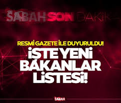 We did not find results for: Yeni Bakanlar Kimler Oldu Hangi Bakanlar Degisti Yeni Kabine Degisikligi Listesi Ile Bakanlar Belli Oldu 21 Nisan Resmi Gazete Kabine Degisikligi Galeri Turkiye