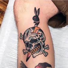 Tattoo studio located in hyde, walk in piercings welcome. 50 Traditional Skull Tattoo Designs For Men Manly Ink Ideas