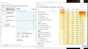 The second day i started playing without any issues, about 1hr in i started noticing the same problem as the first day. Cpu Auslastung Immer Bei 100 Laut Task Manager Cpu Microsoft Community