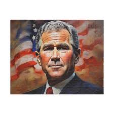 George W. Bush Presidential Palette George W. Bush Impressionist Puzzle