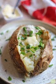 This perfect baked sweet potato recipe makes them a perfect base for all types of toppings. Air Fryer Baked Potato In About 35 Minutes Cadry S Kitchen