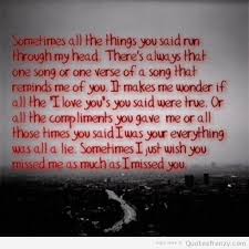 I Miss You Quotes For Him. QuotesGram via Relatably.com