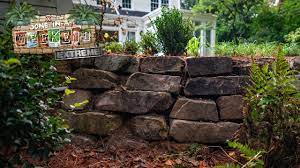 How To Build A Boulder Retaining Wall | Done-In-A-Weekend Extreme - Youtube