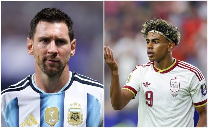 Hace 19 años Messi lo cargó en brazos; ahora Lamine Yamal será su rival en  la final del Mundial - ViveUSA