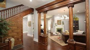 Refinished Wood Foyer Home House In The Woods Good Bones
