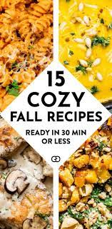 15 Comforting Autumn Food Recipes Easy Fall Dinner Recipes Fall Recipes Healthy Easy Fall Dinners
