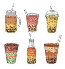 So… i'm not sure if i like this theme at. Bubble Tea Draw Vector Images Over 570