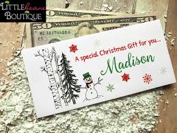 This tutorial will show you how to make a money holder card. Excellent Photographs Personalized Christmas Money Envelopes Money Holder Money Gift Ideas Gift Giving Teenagers Children Kids Stocking Stuffer Card Holder Ideas Prosel Pin Blog