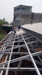 Bongkar pasang naik badan hebel 1 meter baja ringan. Gudang Baja Ringan Dan Asbes Neglasari Tangerang Baja Ringan Poris Tangerang