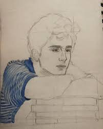 Timothée chalamet is an american actor. A Work In Progress Of Timothee Chalamet Drawing