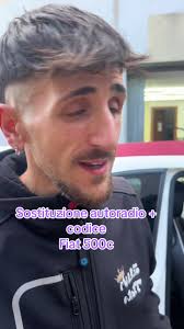 Sostituzione Autoradio per Fiat 500C