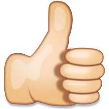 Thumbs Up Hand Sign Emoji Grande Png 600 600 Gambar Simpel Gambar Gambar Lucu