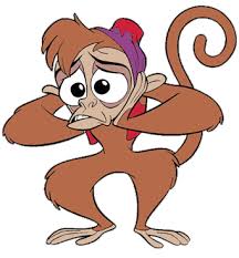 Abu The Monkey Disney Art Aladdin Characters Abu Aladdin