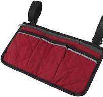 CaCaCook Rollstuhl-Seiten-Aufbewahrungstasche, Rollstuhl-Beutel,  Wasserdicht, Polyester, mit Mehreren Taschen, Rollstuhl-Seitentasche die  Meisten ...