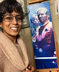 My Star Trek VI painting is now complete. Love the lighting and mood of  this piece and really enjoyed working