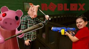 Psycho Piggy Roblox Game In Real Life Collect Toys And Get Out Scary P Roblox Escape Game Piggy