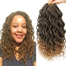 Box braids are made by first parting the hair into individual boxes one at a time. Amazon Com 5 Packs 14inch Medium Blonde Ombre Crochet Box Braids Curly Goddess Box Braiding Crochet Hair Soft Kanekalon Fiber 30 Strands Per Pack Beauty