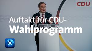 Cdu und csu haben ihr wahlprogramm einstimmig beschlossen. Laschet Stellt Kampagne Fur Cdu Programm Vor Youtube
