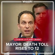 UPDATE 🚨 Louisville mayor tells WHAS11 death toll is now 12 after UPS  plane crash:  https://www.whas11.com/article/news/local/louisville-plane-crash-updates-day-2/417-22632eac-dc66-44b0-bcae-5ff0a87f7263?utm_medium=social&utm_source=facebook_WHAS11_News