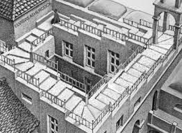 Whatshouldwecallgradschool Escher Stairs Mc Escher Stairs Illusions