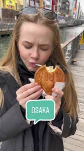 Voltaria só pela moedinha de queijo 🌝 #osaka #japao