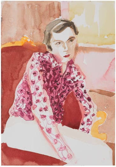 Work by Elizabeth Peyton