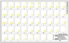 Explore the topics below to find what you are looking for. Amazon Com Turkish Q Keyboard Sticker With Yellow Lettering Transparent Background Electronics