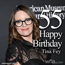 Happy Birthday, Tina Fey! 🍰 The actress and comedian has won nine Emmy  awards and three Golden Globes. She celebrates her 55th birthday today!