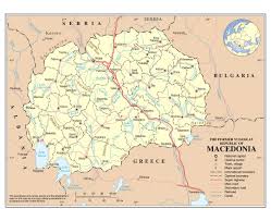 На севере граничит с косово и сербией, на западе — с албанией срок: Karty Makedonii Kollekciya Kart Makedonii Evropa Maps Of The World Karty Vseh Regionov Stran I Territorij Mira
