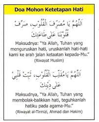 Doa agar diringankan dari beban kehidupan. Doa Mohon Ketetapan Hati Port Makan Johor Facebook